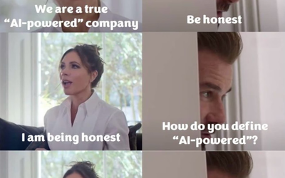 We were doing just fine.