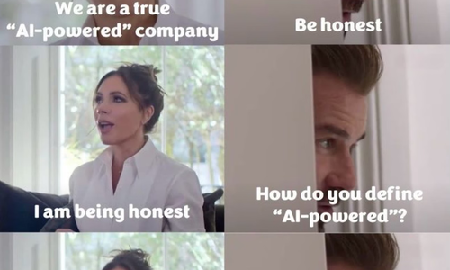 We were doing just fine.